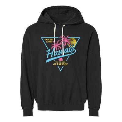 Hawaii Retro Classic  Garment-Dyed Fleece Hoodie