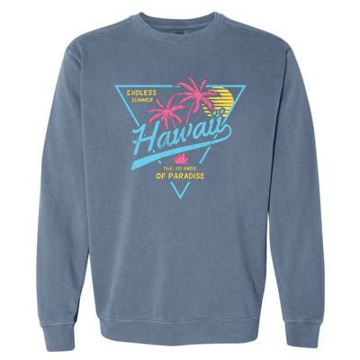 Hawaii Retro Classic  Garment-Dyed Sweatshirt