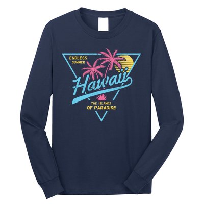 Hawaii Retro Classic  Long Sleeve Shirt