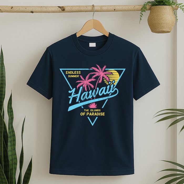 Hawaii Retro Classic  T-Shirt