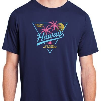 Hawaii Retro Classic  Adult ChromaSoft Performance T-Shirt