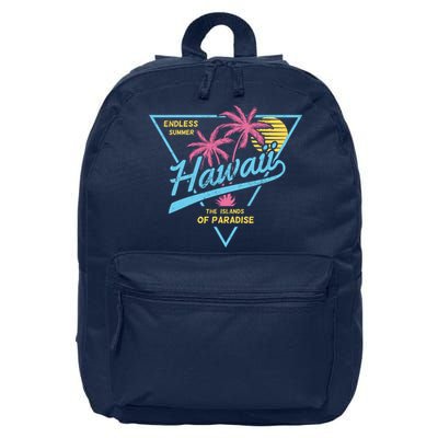 Hawaii Retro Classic  16 in Basic Backpack