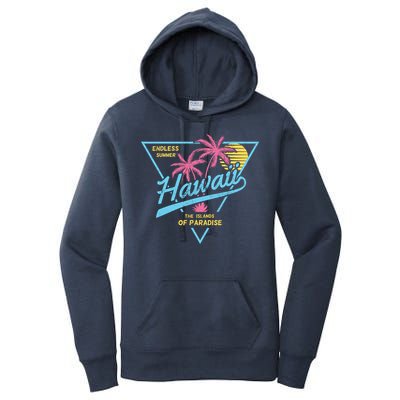 Hawaii Retro Classic  Women's Pullover Hoodie