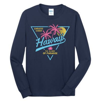 Hawaii Retro Classic  Tall Long Sleeve T-Shirt