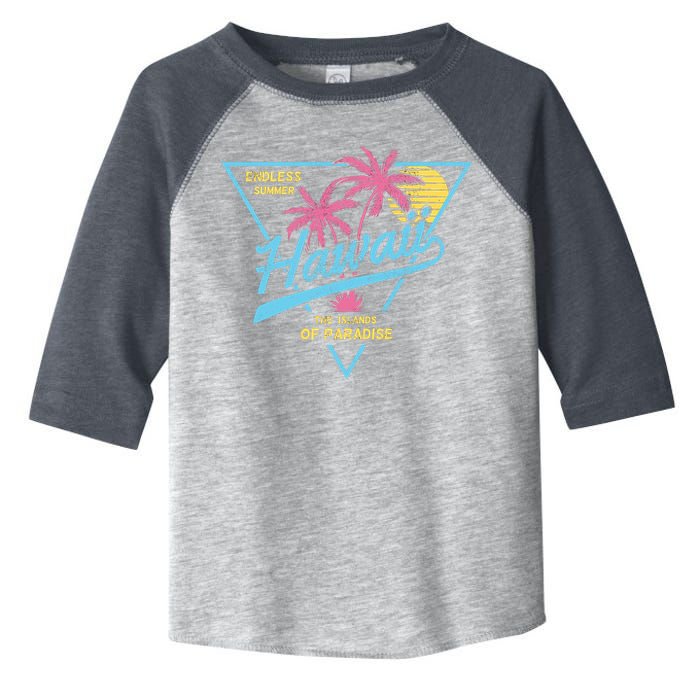 Hawaii Retro Classic  Toddler Fine Jersey T-Shirt
