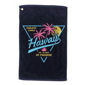 Hawaii Retro Classic  Platinum Collection Golf Towel