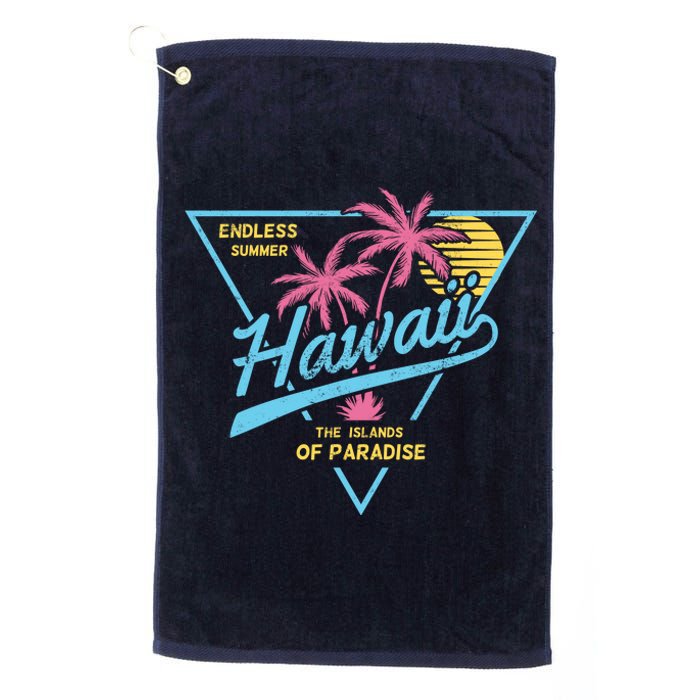 Hawaii Retro Classic  Platinum Collection Golf Towel