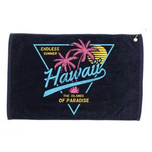 Hawaii Retro Classic  Grommeted Golf Towel