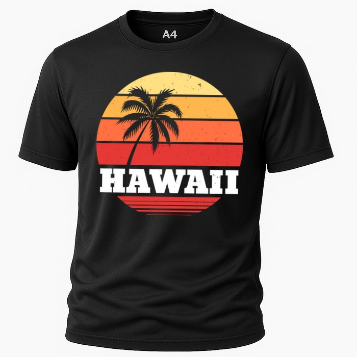 Hawaii Retro Sun Cooling Performance Crew T-Shirt