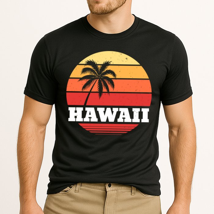Hawaii Retro Sun Cooling Performance Crew T-Shirt