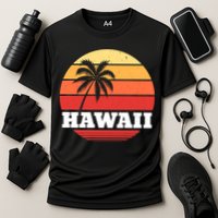 Hawaii Retro Sun Cooling Performance Crew T-Shirt