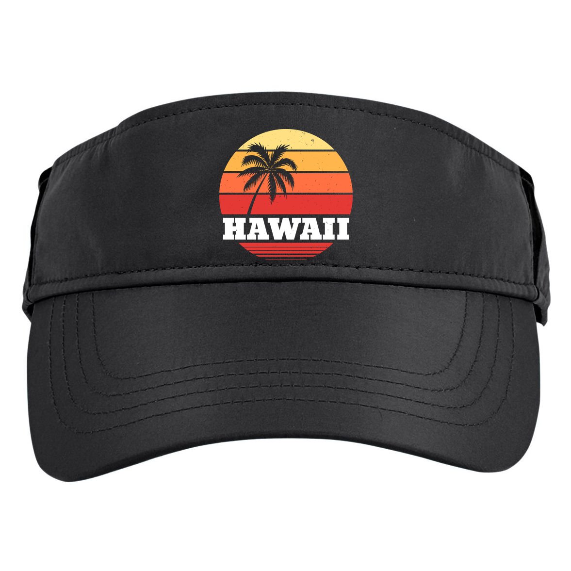 Hawaii Retro Sun Adult Drive Performance Visor