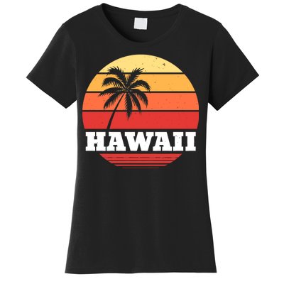 Hawaii Retro Sun Women's T-Shirt