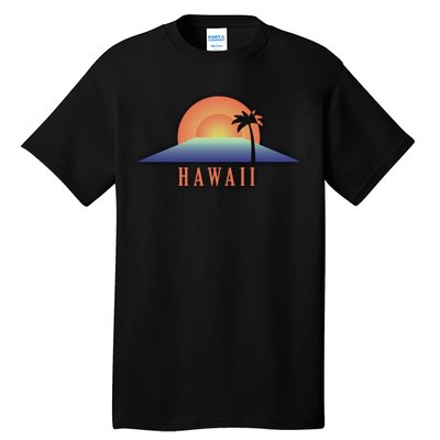 Hawaii Sunrise Logo Tall T-Shirt