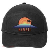 Hawaii Sunrise Logo 7-Panel Snapback Hat