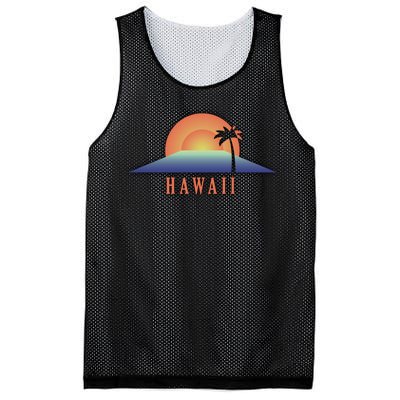 Hawaii Sunrise Logo Mesh Reversible Basketball Jersey Tank