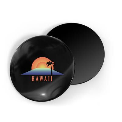 Hawaii Sunrise Logo Magnet