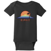 Hawaii Sunrise Logo Baby Bodysuit