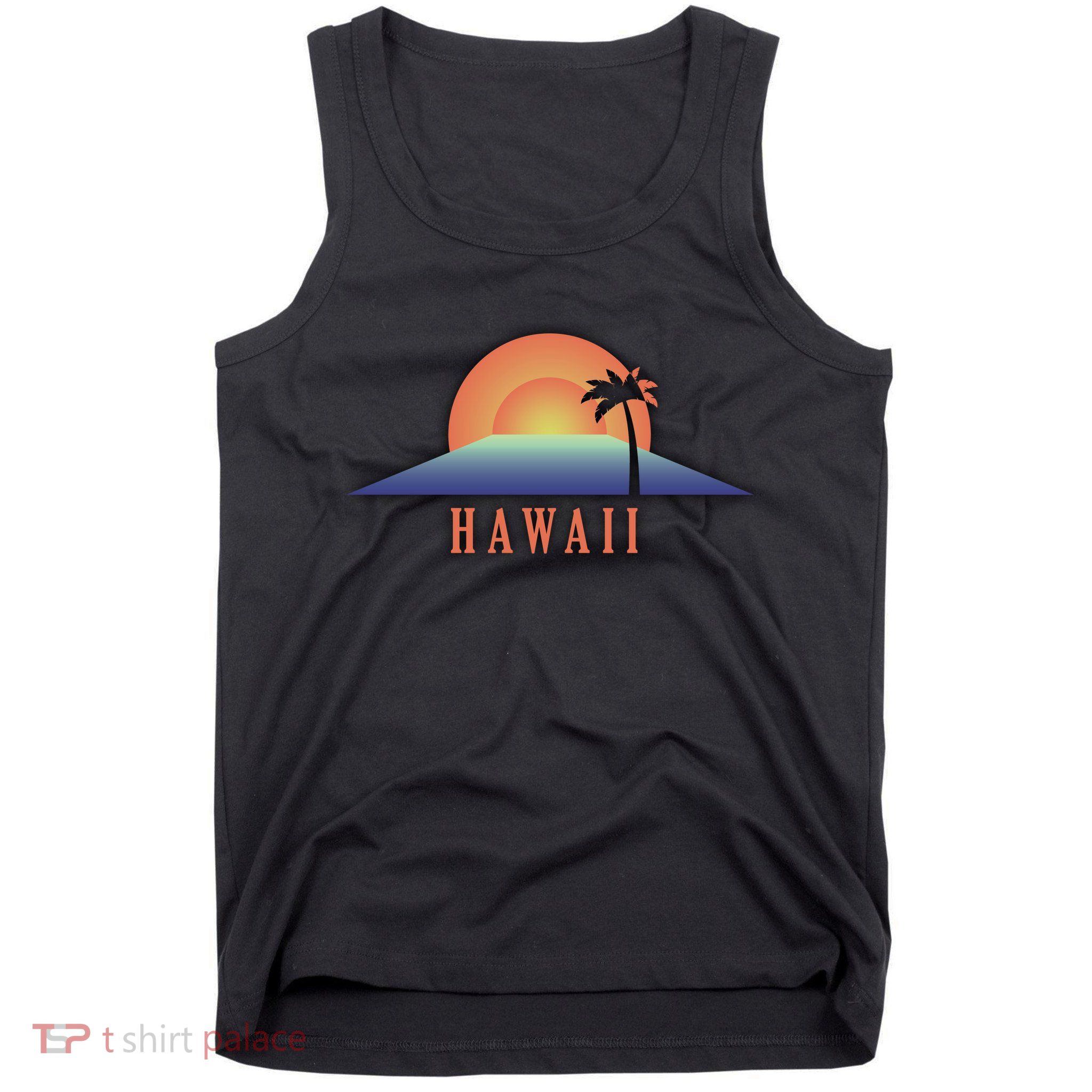 Hawaii Sunrise Logo Tank Top