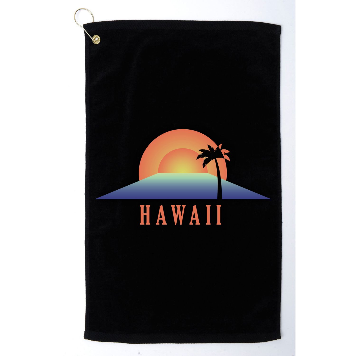 Hawaii Sunrise Logo Golf Towel