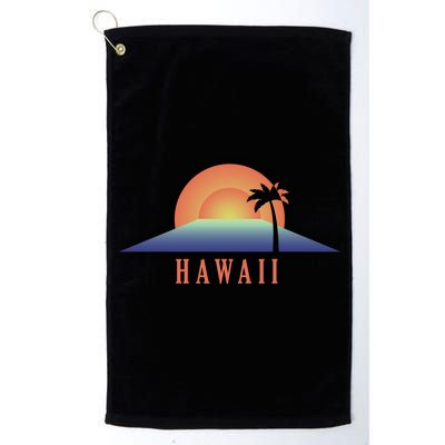 Hawaii Sunrise Logo Platinum Collection Golf Towel