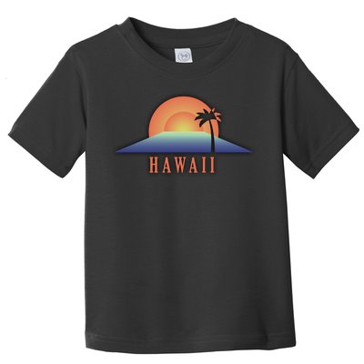 Hawaii Sunrise Logo Toddler T-Shirt