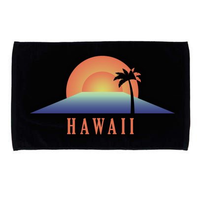 Hawaii Sunrise Logo Microfiber Hand Towel