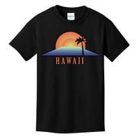 Hawaii Sunrise Logo Kids T-Shirt