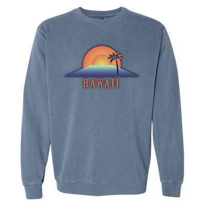 Hawaii Sunrise Logo Garment-Dyed Sweatshirt