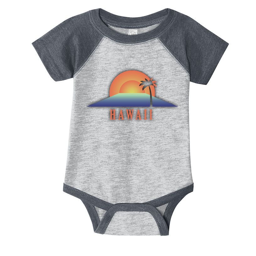 Hawaii Sunrise Logo Infant Baby Jersey Bodysuit