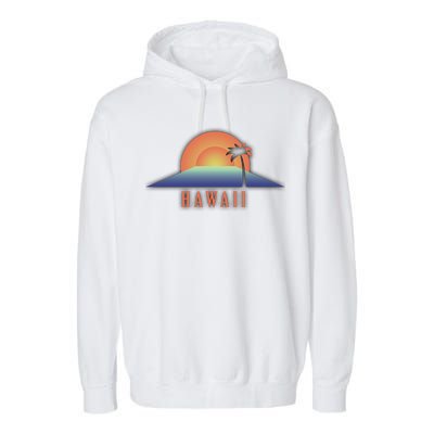 Hawaii Sunrise Logo Garment-Dyed Fleece Hoodie