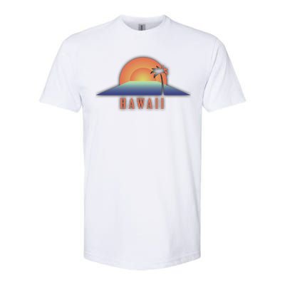 Hawaii Sunrise Logo Softstyle CVC T-Shirt