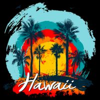 Hawaii Tropical Sunset Backpack