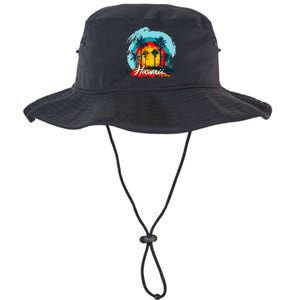 Hawaii Tropical Sunset Legacy Cool Fit Booney Bucket Hat