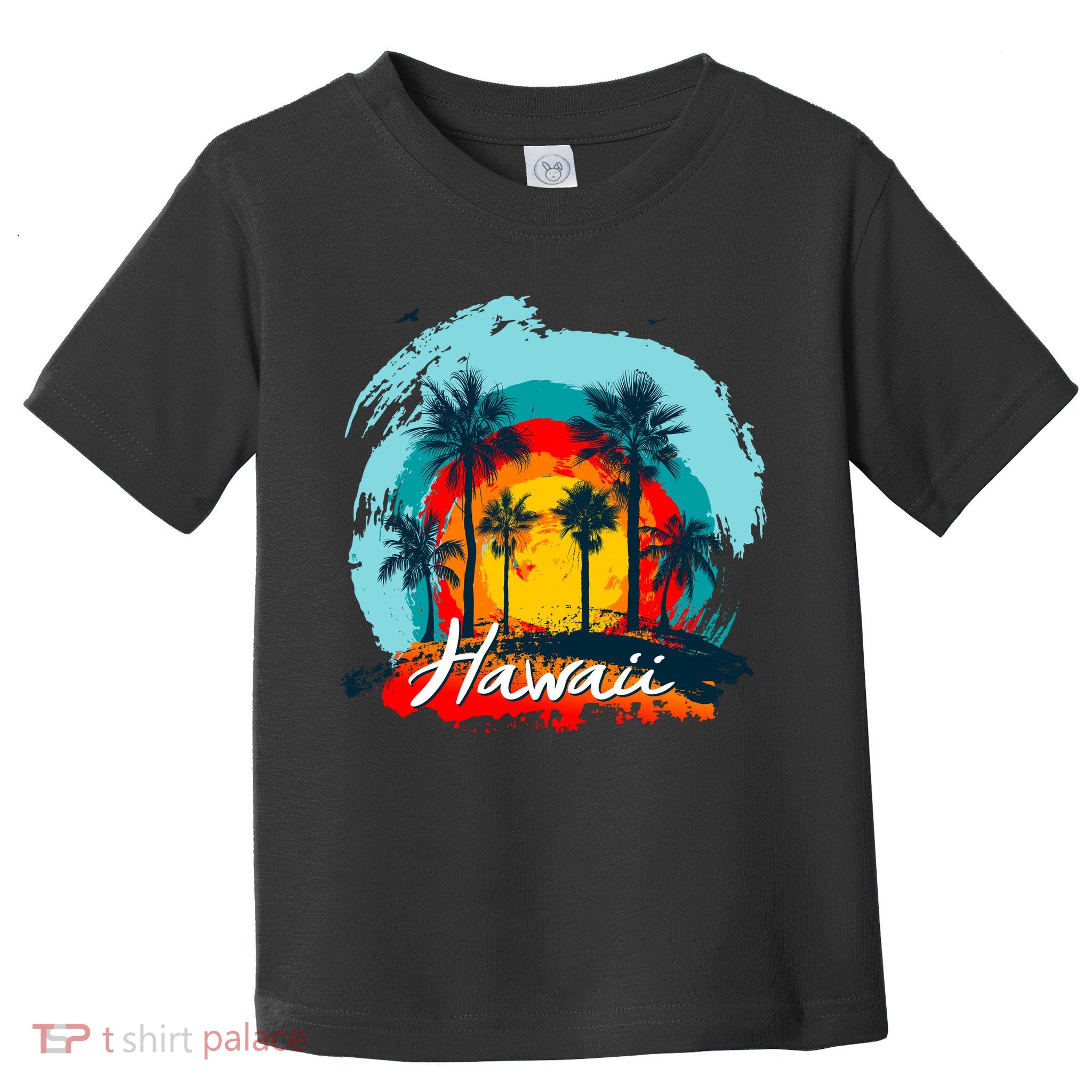 Hawaii Tropical Sunset Toddler T-Shirt