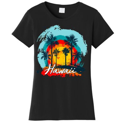 Hawaii Tropical Sunset Women's T-Shirt