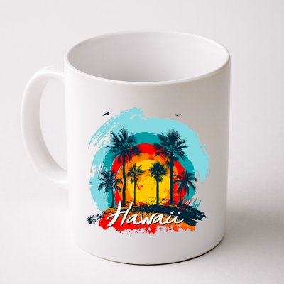 Hawaii Tropical Sunset Coffee Mug