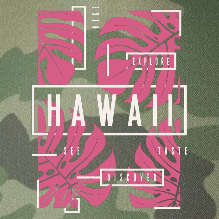 Hawaii Vibes Classic  Legacy Tie Dye Trucker Hat