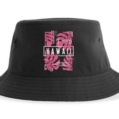 Hawaii Vibes Classic  Sustainable Bucket Hat