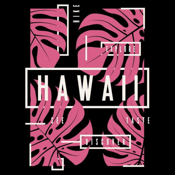 Hawaii Vibes Classic  7-Panel Snapback Hat