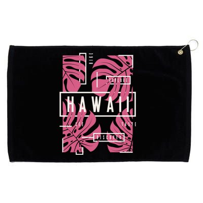 Hawaii Vibes Classic  Grommeted Golf Towel