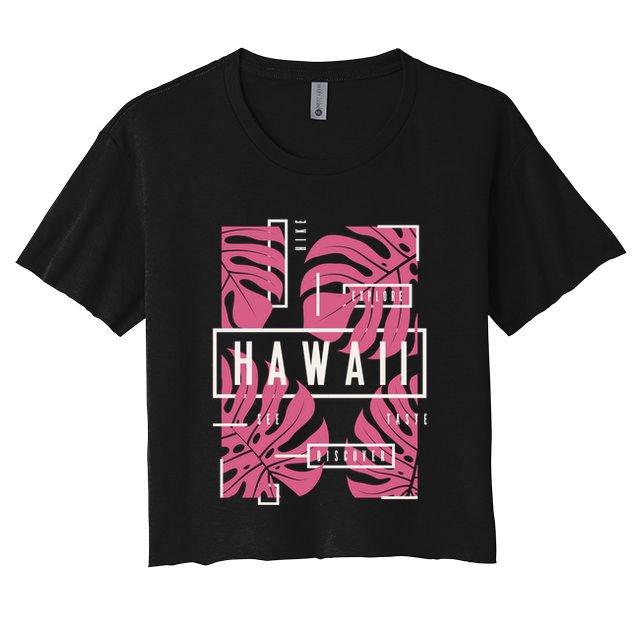Hawaii Vibes Classic  Crop Top