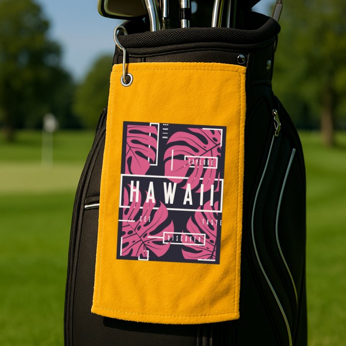 Hawaii Vibes Classic  Golf Towel