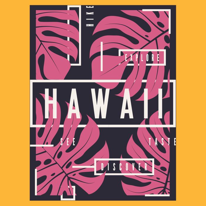 Hawaii Vibes Classic  Golf Towel