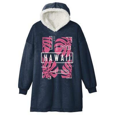 Hawaii Vibes Classic  Hooded Wearable Blanket