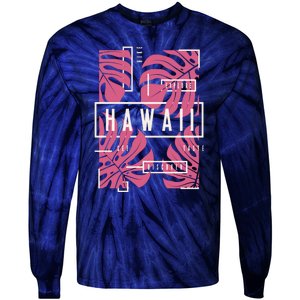 Hawaii Vibes Classic  Tie-Dye Long Sleeve Shirt