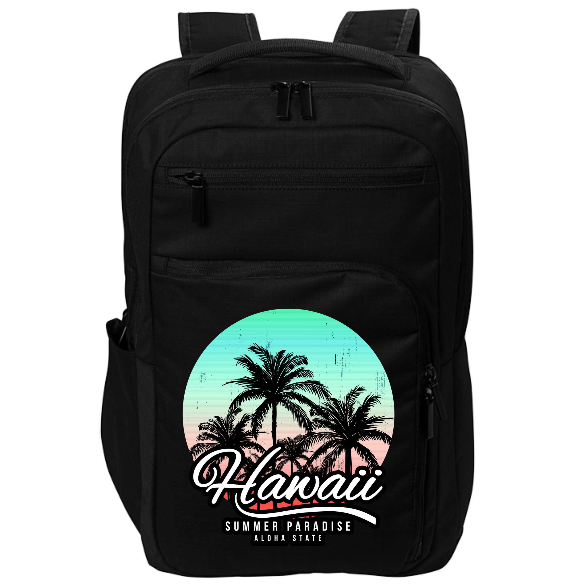 Hawaii Vintage Logo Impact Tech Backpack
