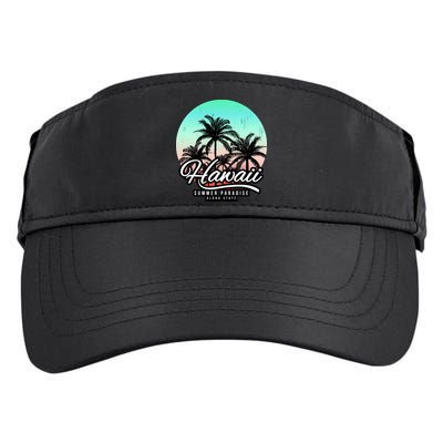 Hawaii Vintage Logo Adult Drive Performance Visor