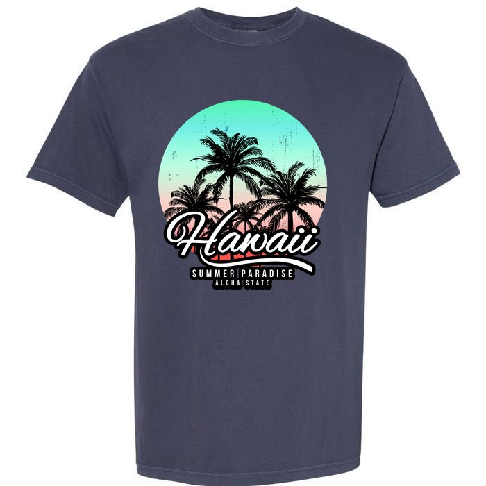 Hawaii Vintage Logo Garment-Dyed Heavyweight T-Shirt