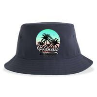 Hawaii Vintage Logo Sustainable Bucket Hat